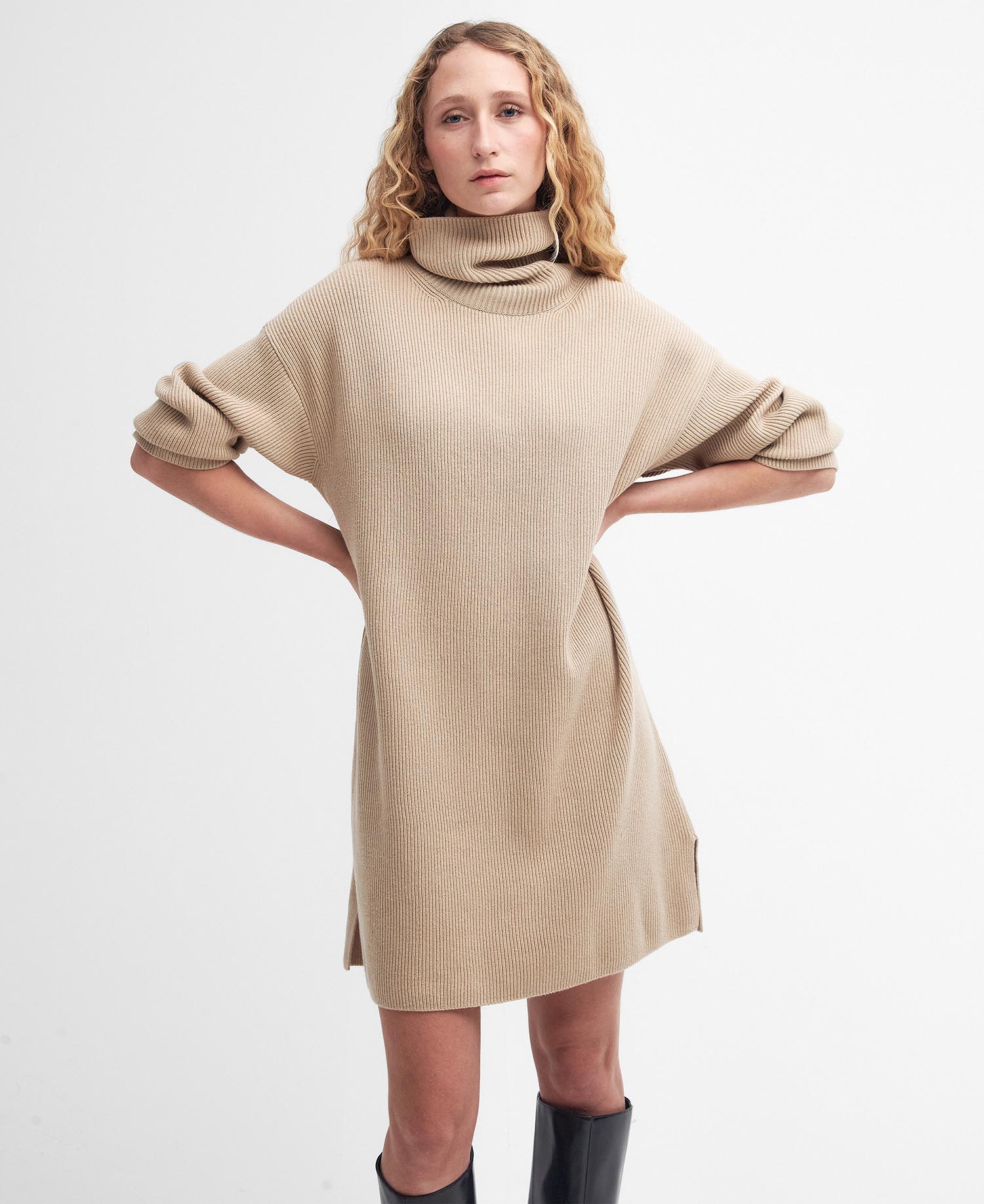 Stitch Knitted Dress image number 3