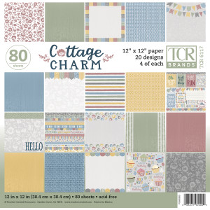 Cottage Charm Project Paper, 80 Sheets