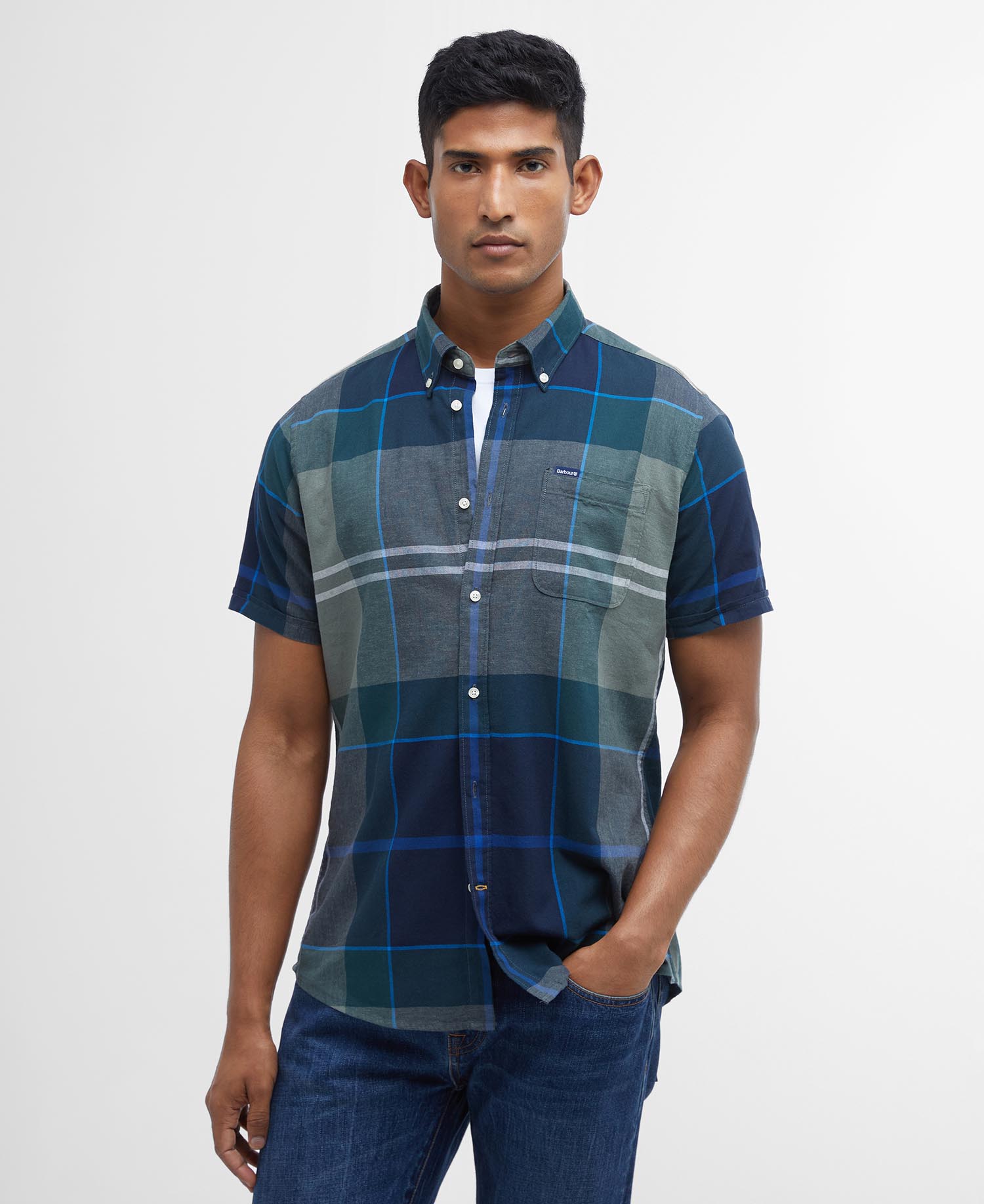 Camicia sartoriale a maniche corte Douglas image number 0
