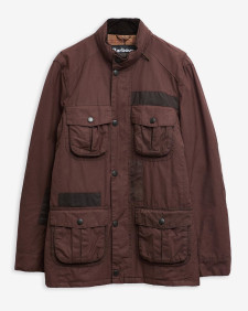 Barbour Re-Loved Corbridge Waxed Jacket - Size M Rustic