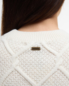 Burne Argyle Crew Neck Jumper 