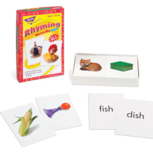 Rhyming Words Match Me&reg; Cards