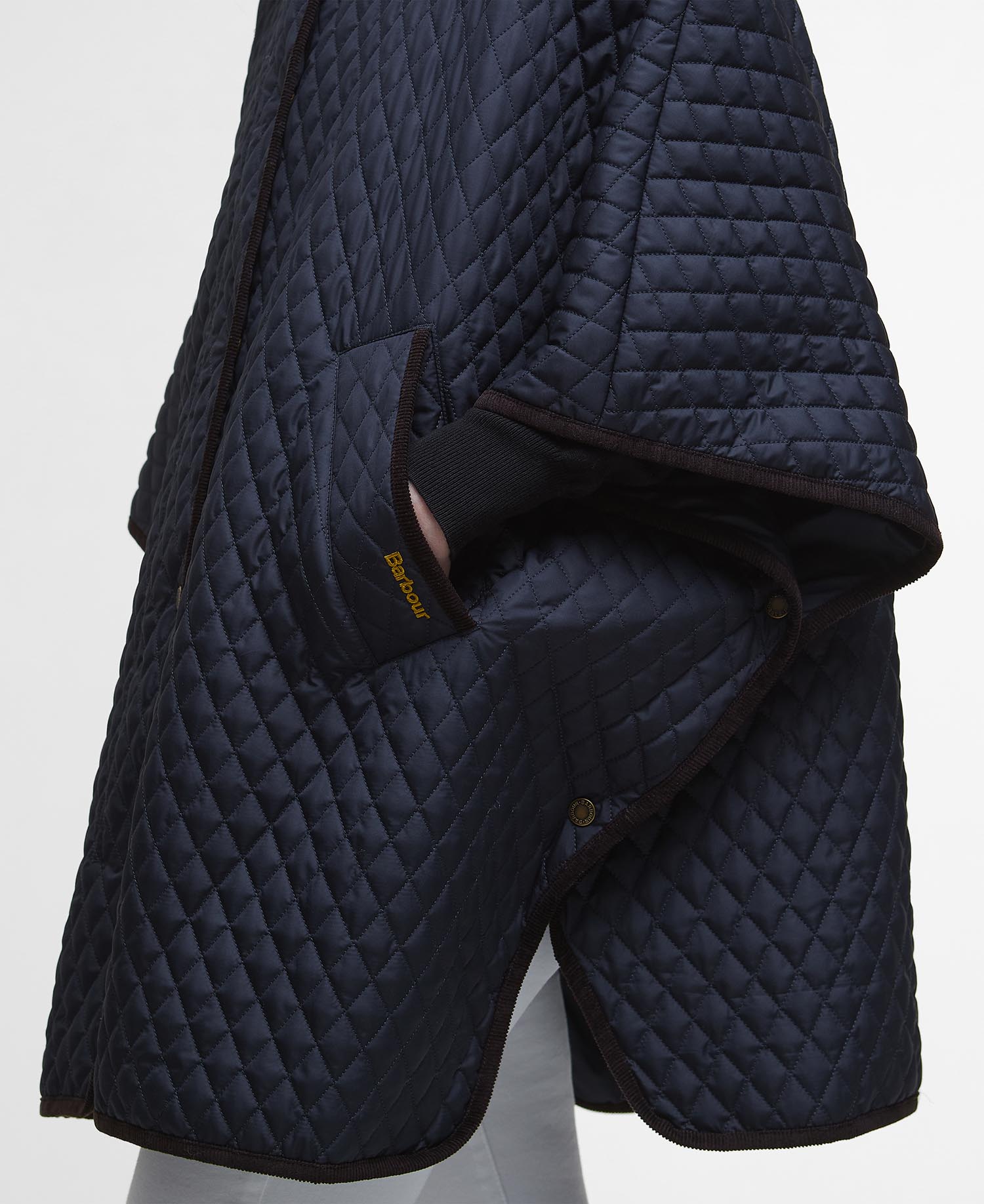 Oakham Quilted Cape image number 4