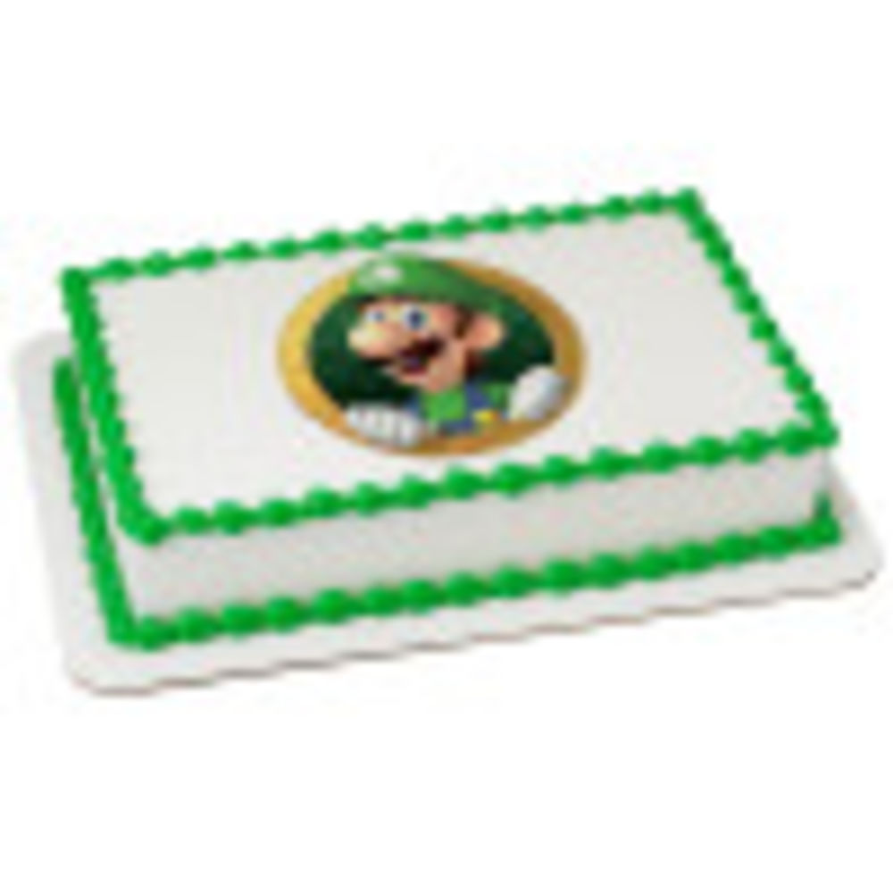Image Cake Super Mario™ Luigi Okie Dokie