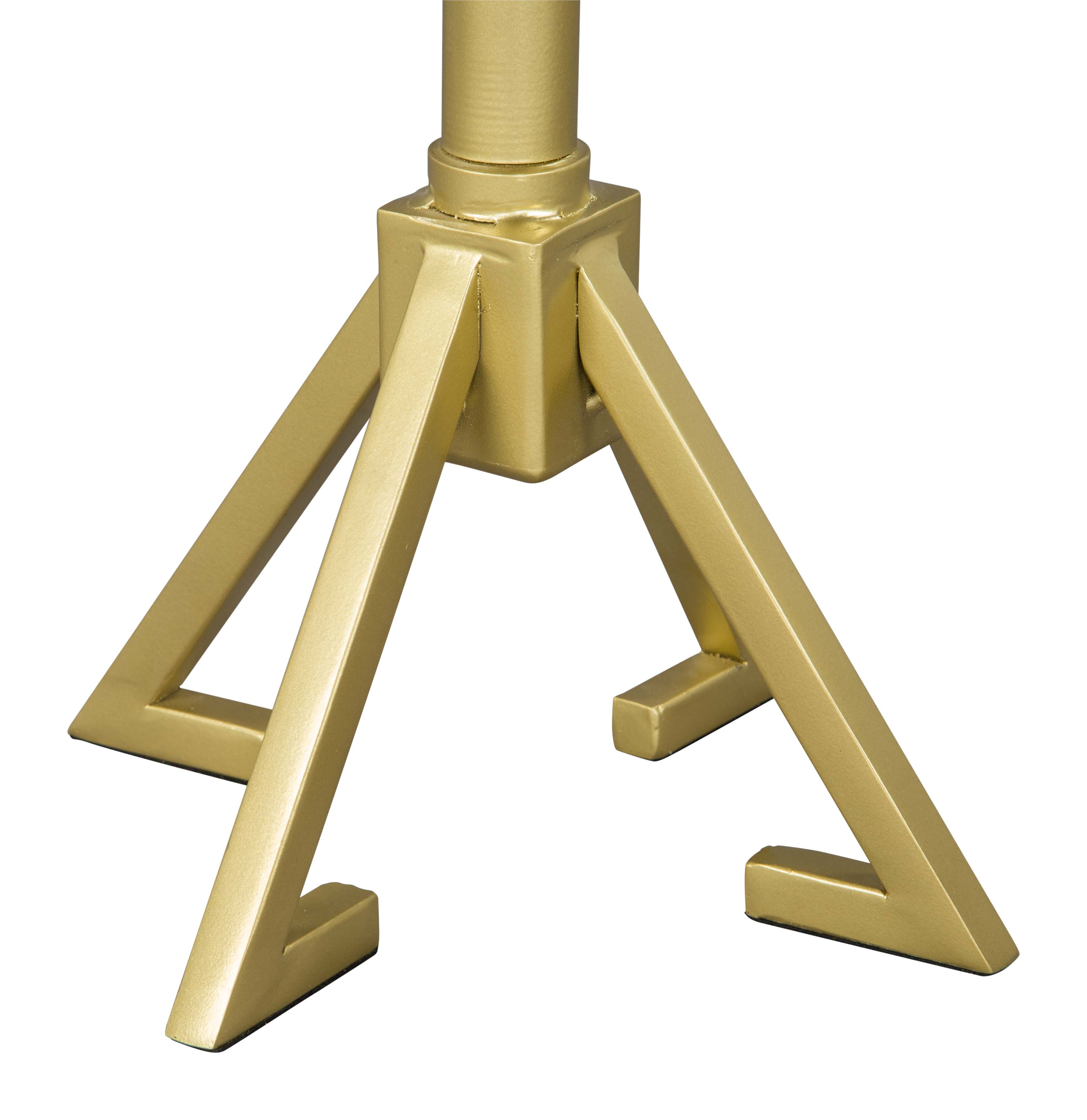 Maurice Side Table White & Gold product image