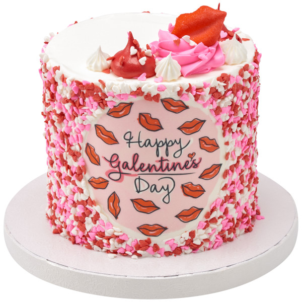 Happy Galentine's Day PhotoCake® Edible Image®