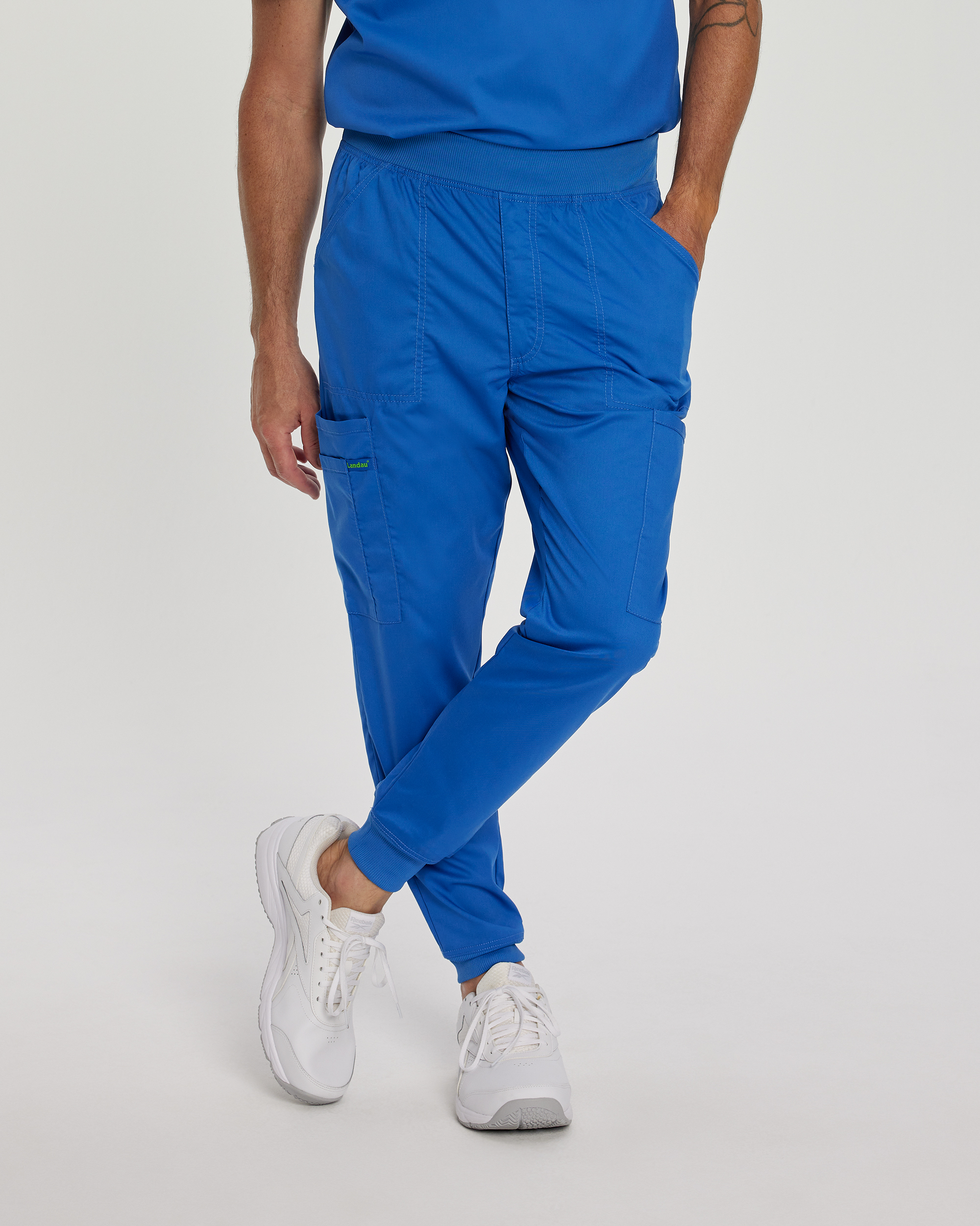 Landau ProFlex Men&#39;s Jogger Scrub Pants-Landau