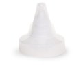 Traex® squeeze dispenser clear closeable single-tip replacement cap