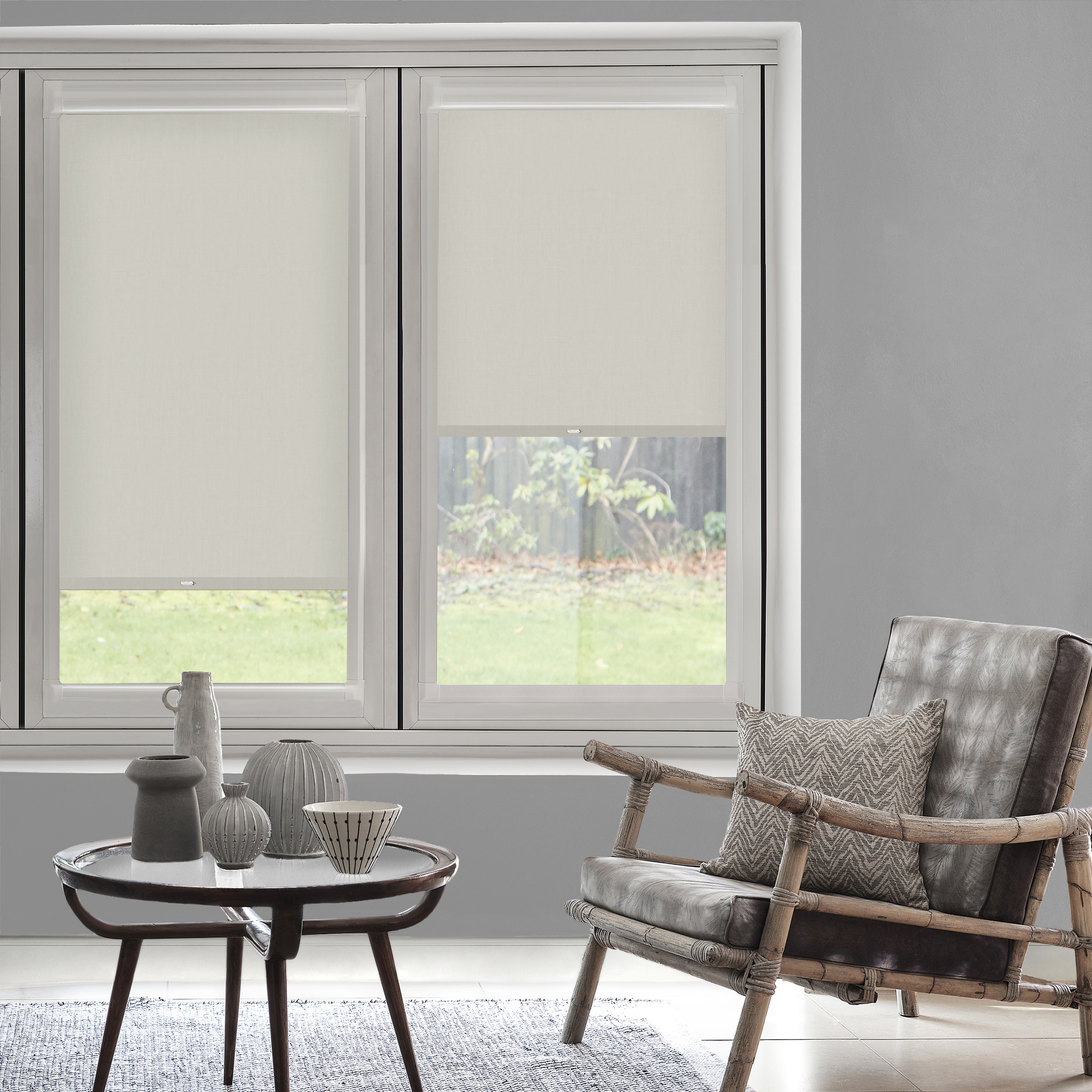 Hush Cream Perfect Fit Roller blind
