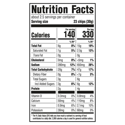 Nutrition Facts