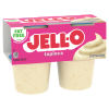 JELL-O Tapioca Fat Free Pudding Snack Cups, 4 ct