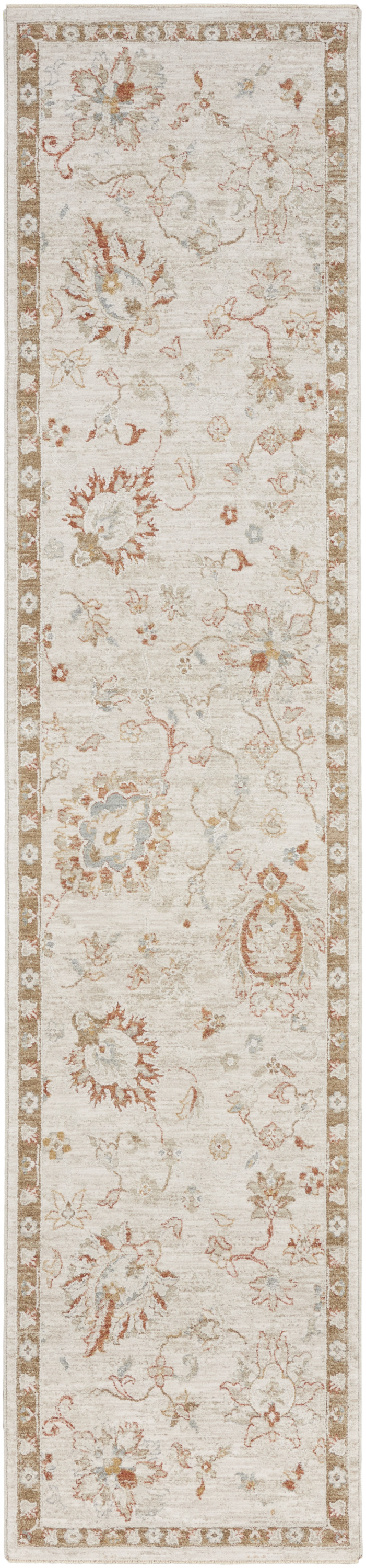 Nourison Infinite 2'3" x 10'2" Ivory Vintage Indoor Rug