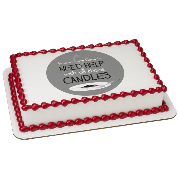 Need Help with Candles PhotoCake® Edible Image®