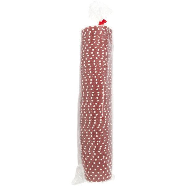 Red with White Dots Scalloped Baking Cups