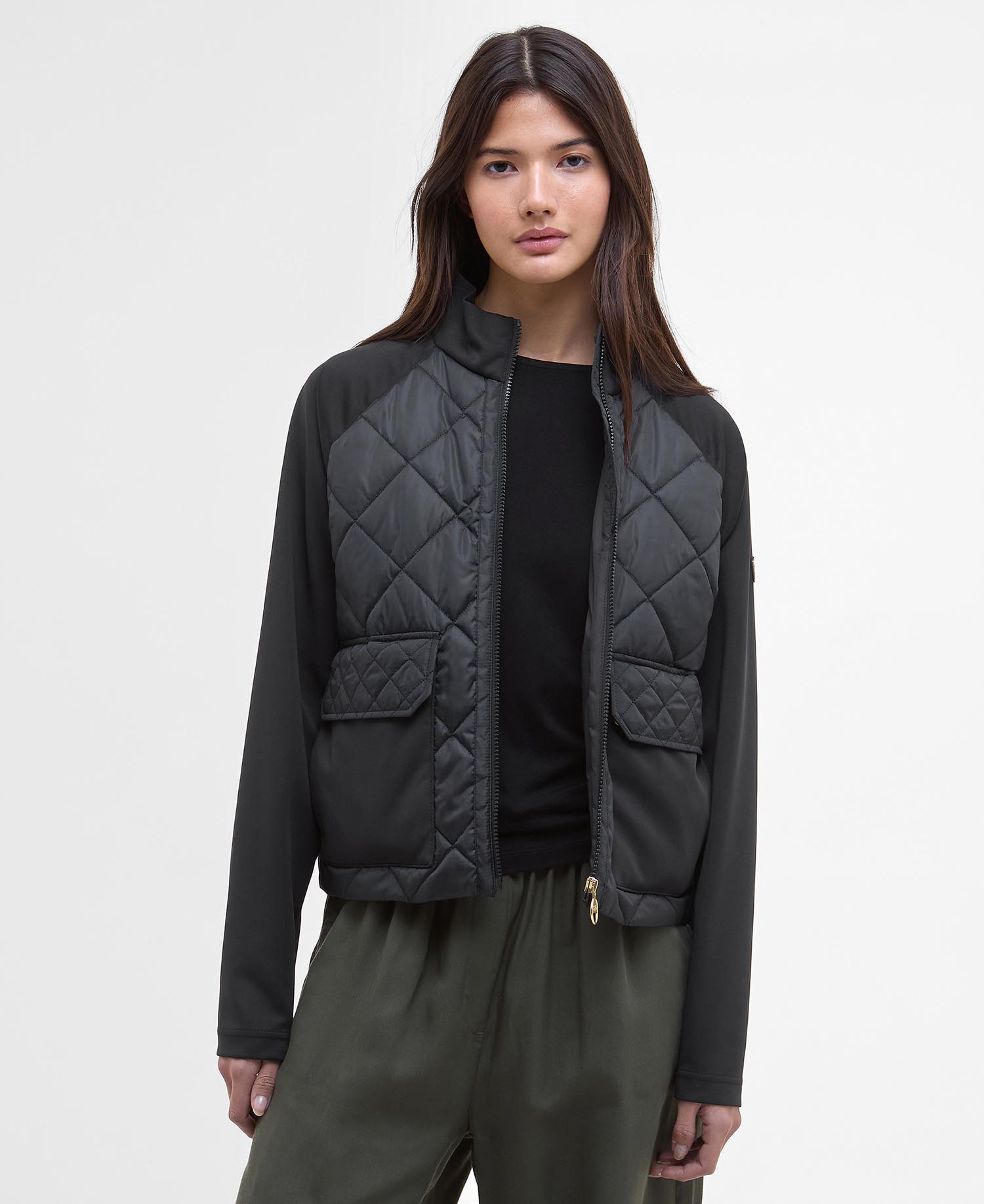 Ebony Quilted Sweatshirt image number 0