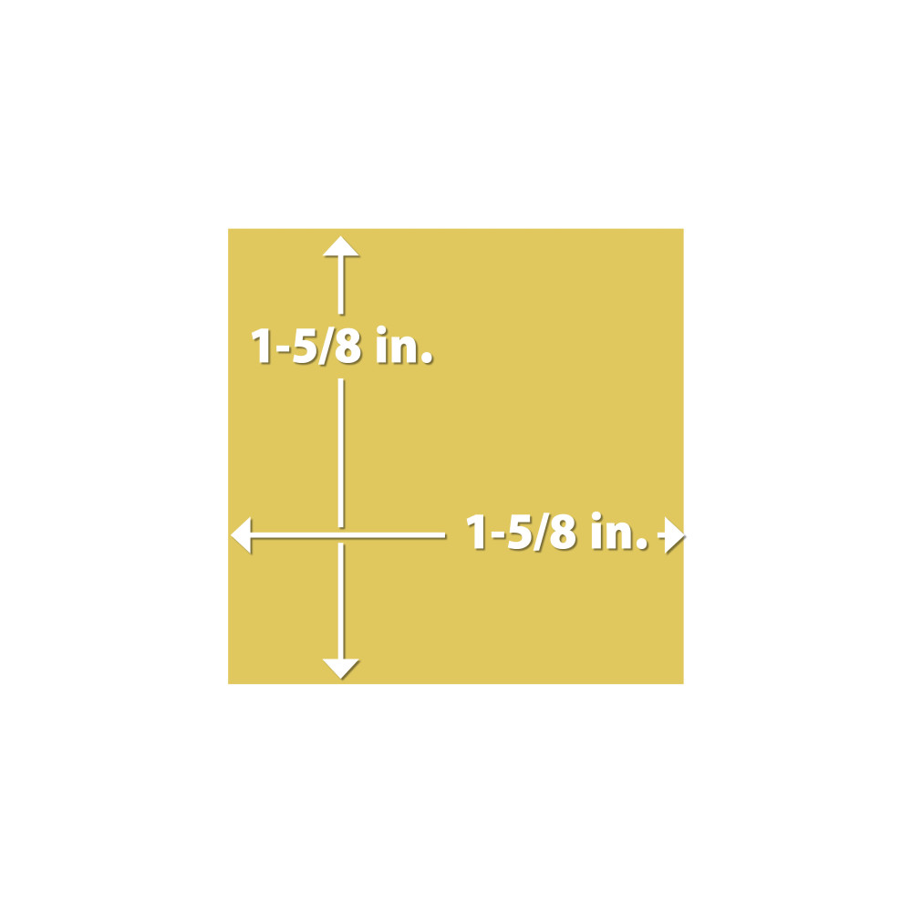 Vaudeville Taco Lima 1-5/8 in. x 1-5/8 in. Porcelain Floor and Wall Tile