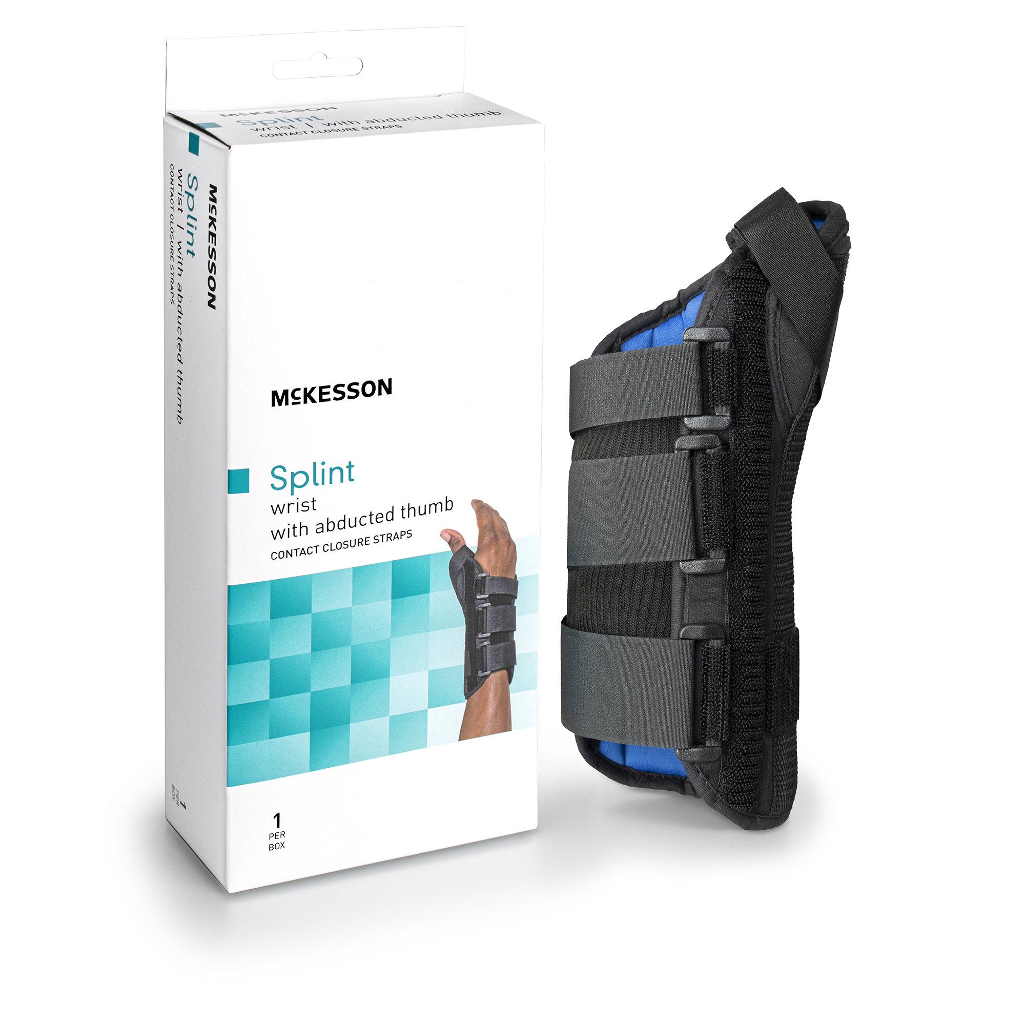 McKesson Left Wrist Splint with Abducted Thumb, Large MK 1159143