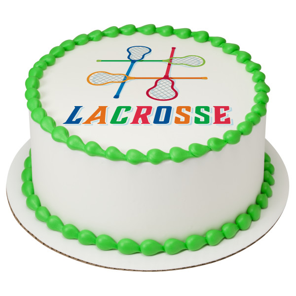 #LACROSSE PhotoCake® Edible Image®
