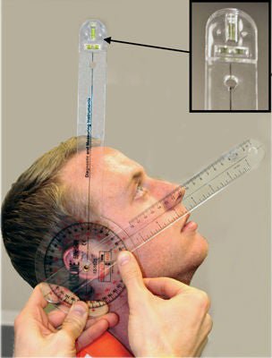 Fabrication Enterprises GONIOMETER, BASELINE ABSOLUTE AXIS CLR PLAST 12"