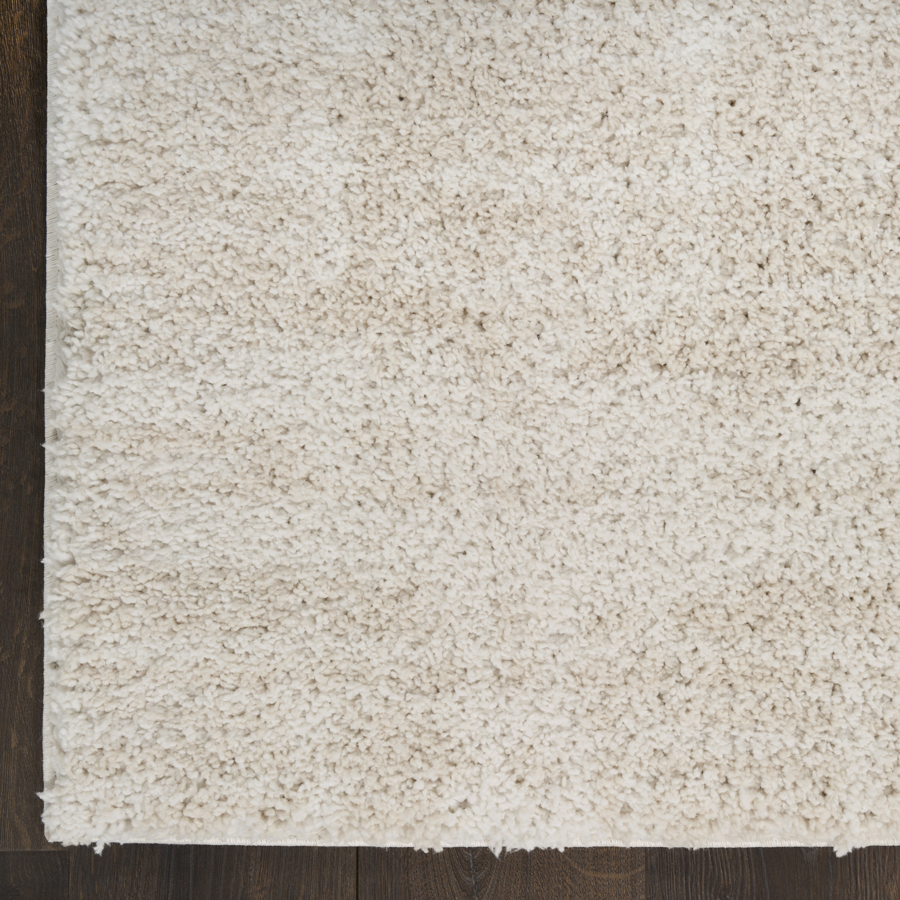 Nourison Modern Shag 3'11" x 5'11" Ivory Beige Modern Indoor Rug