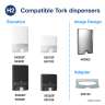 Tork, H2 Xpress® Compressed Advanced, Folded Towel, Multifold, 1 ply, White