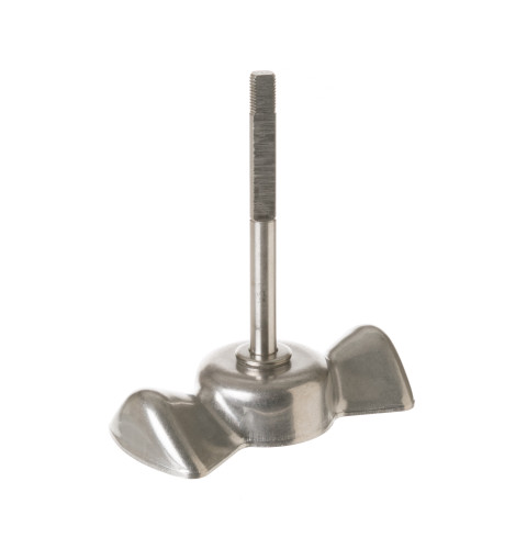 Refrigerator agitator assembly