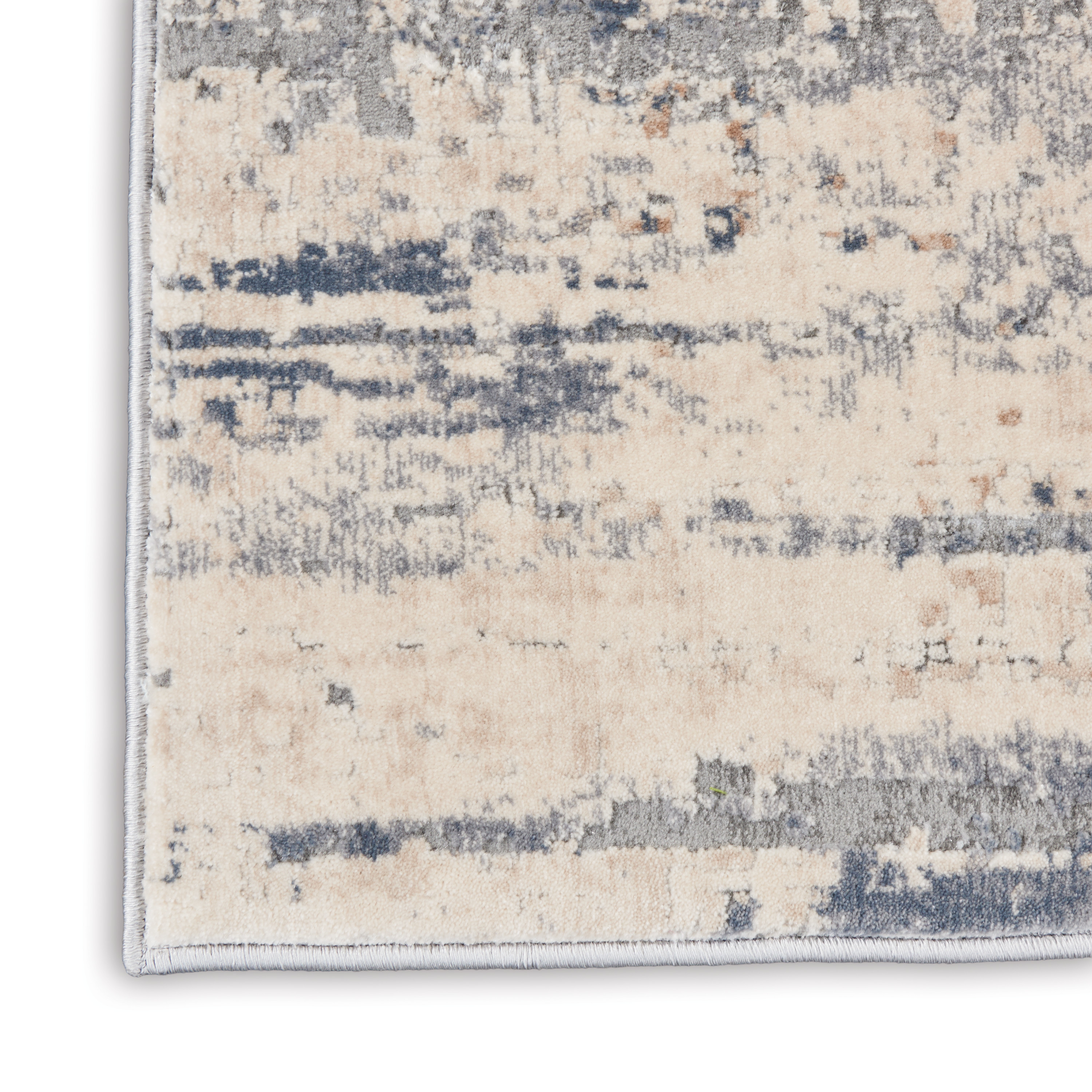 Nourison Rustic Textures 9'3" x 12'9" Beige Grey Modern Indoor Rug