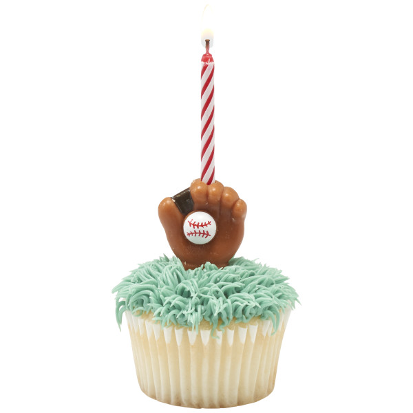 Baseball Candle Holder