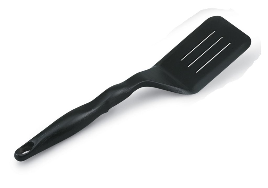 Slotted nylon turner in black