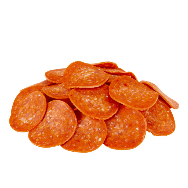 HORMEL ROSA GRANDE Natural Pepperoni, Sliced 16/oz, 2/5lb . C1C0 - Front Center Out of Package (Hi Res)