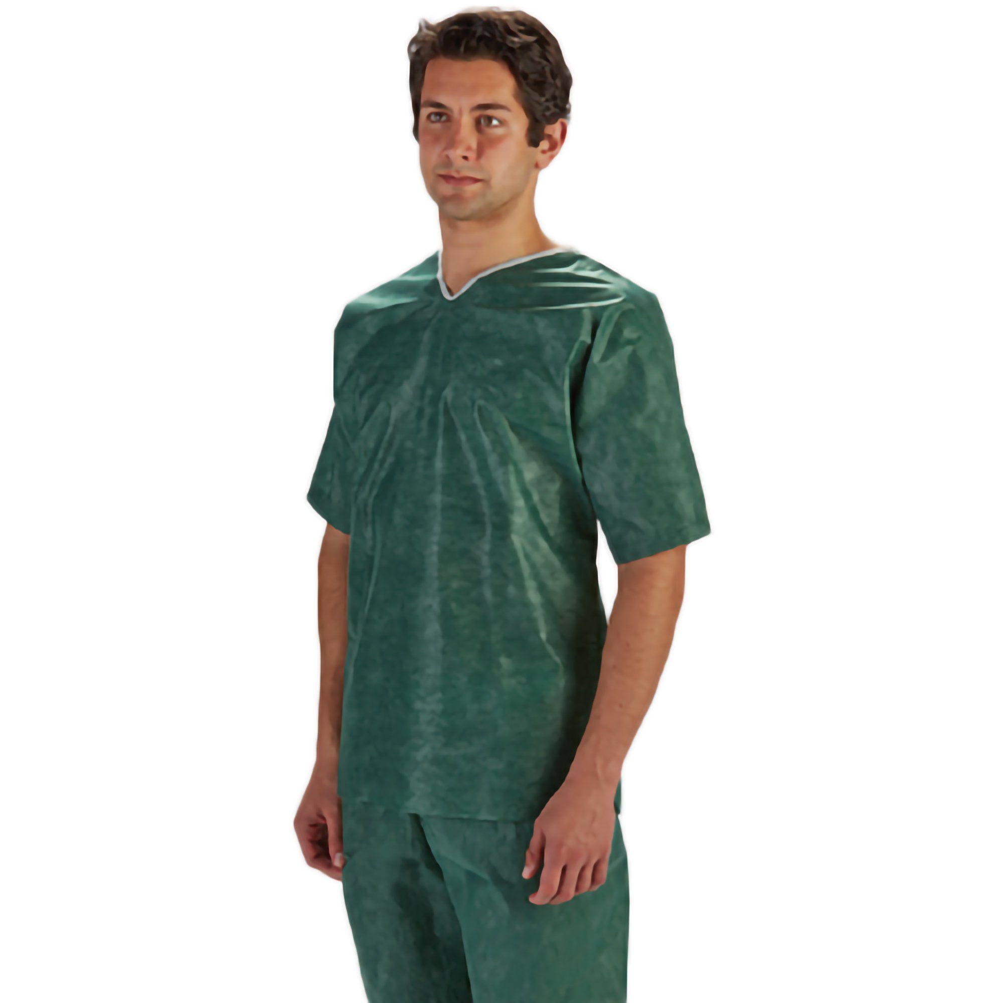 Barrier® Extra Comfort Scrub Shirt, Green, X-Large