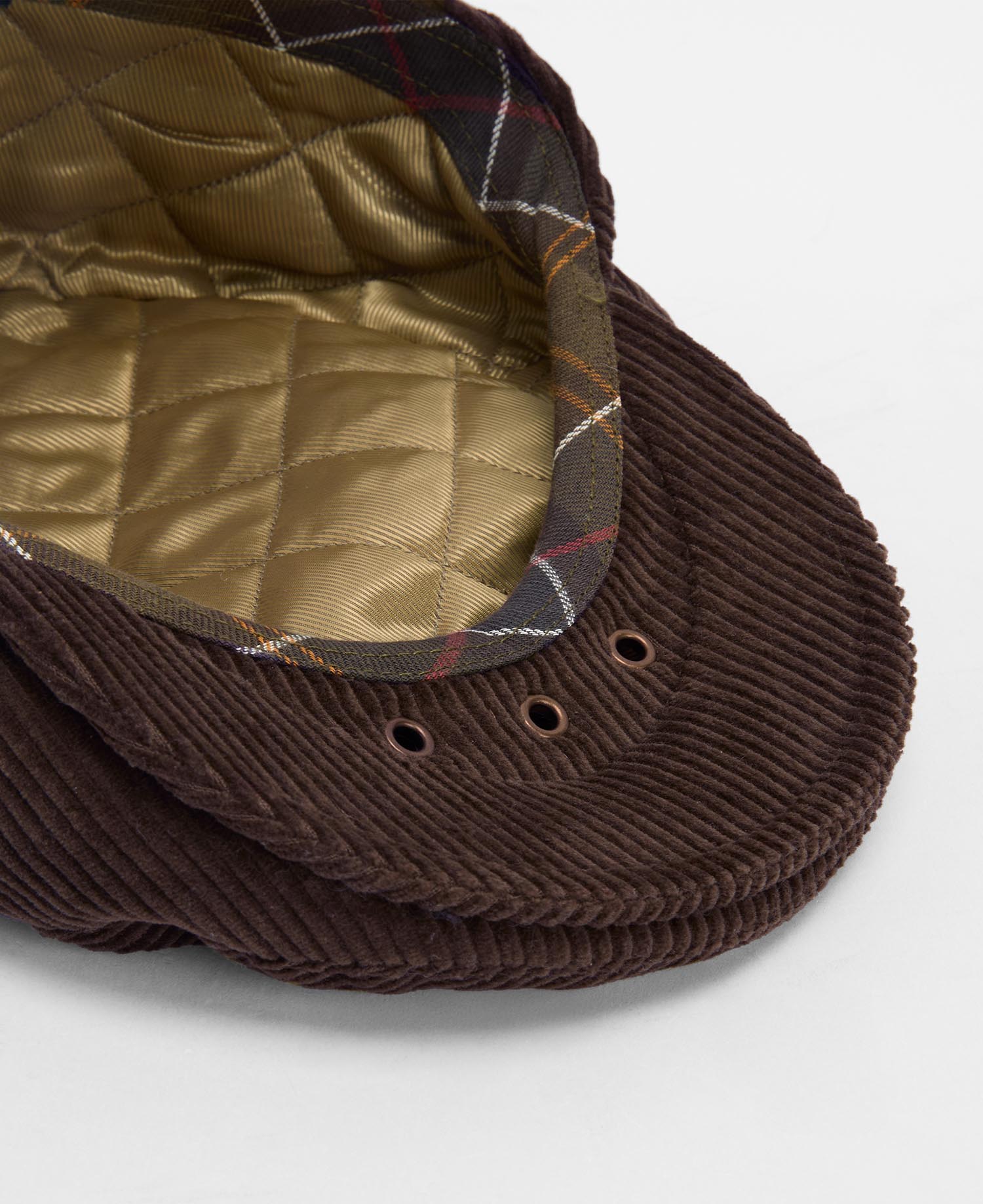 Westdale Cord Flat Cap image number 4