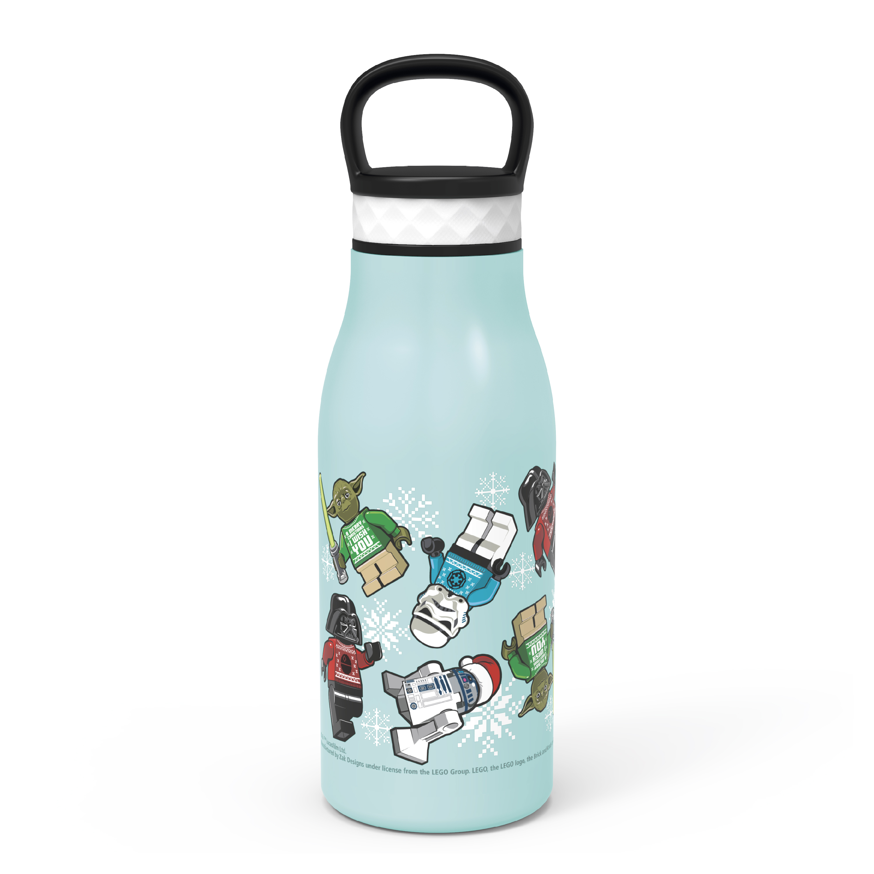 Lego Star Wars 12 ounce Stainless Steel Vacuum Insulated Water Bottle, Darth Vader, Stormtroopers and Yoda slideshow image 5 Lego Star Wars 12 ounce Stainless Steel Vacuum Insulated Water Bottle, Darth Vader, Stormtroopers and Yoda slideshow image 5