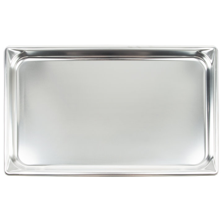 Full-size 1 ¼-inch-deep Super Pan V® stainless steel steam table pan