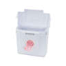 Hospeco, Scensibles Combination Receptacle Dispenser, White Plastic
