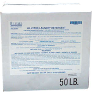 Hillyard,  Powdered Laundry Detergent,  50 lb Carton