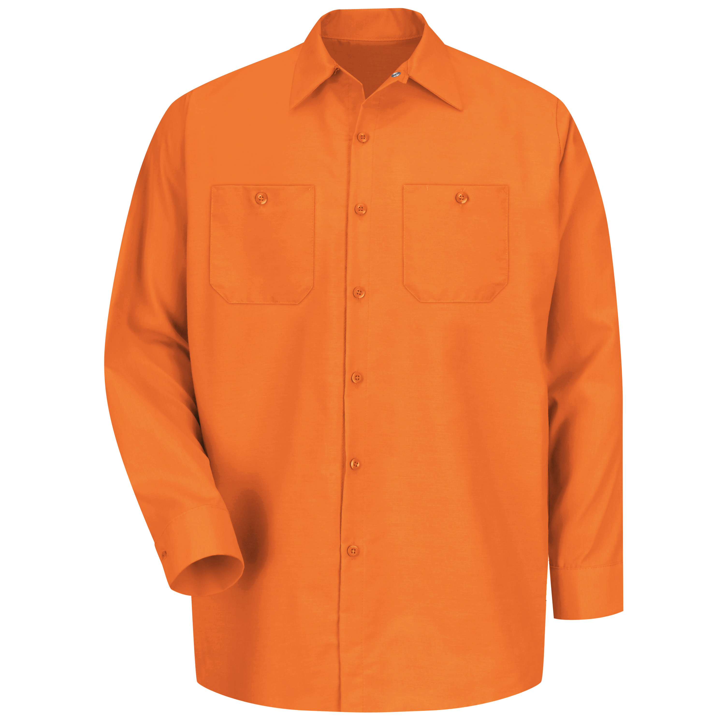 Red Kap Men's Long Sleeve Industrial Work Shirt