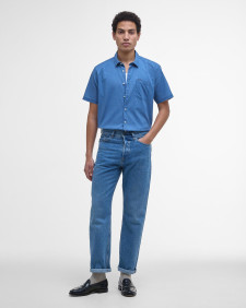 Hemd Pigment Dye Slub Short-Sleeved 