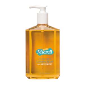 GOJO, MICRELL®, Antibacterial Lotion Soap,  12 oz <em class="search-results-highlight">Bottle</em>