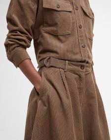 Yasmin Cord Midi Skirt 