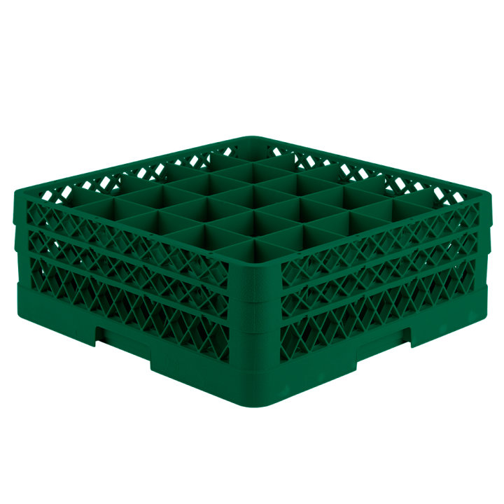 Traex® full-size square 25 compartment rack