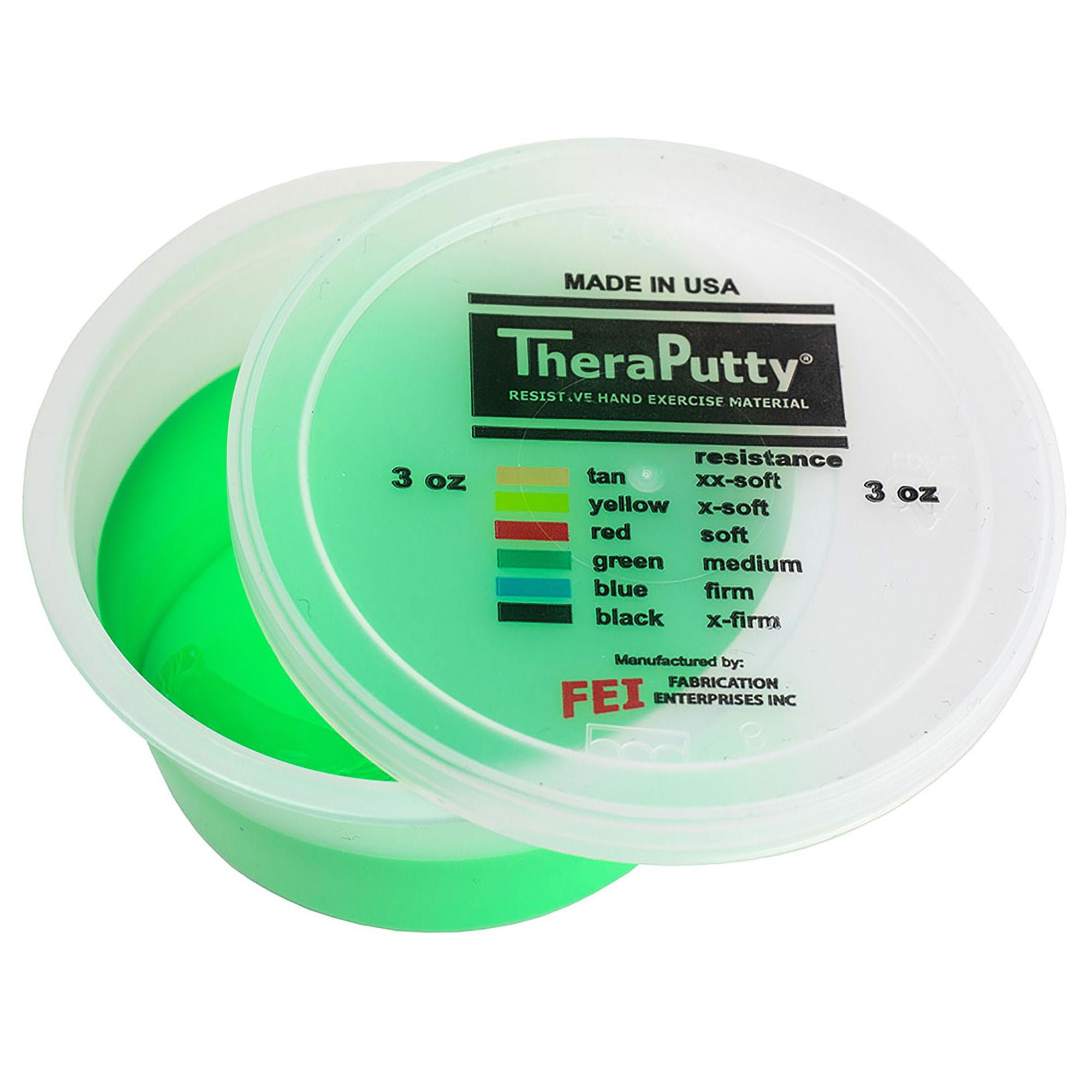CanDo® TheraPutty™ Therapy Putty, Medium, 3 oz.