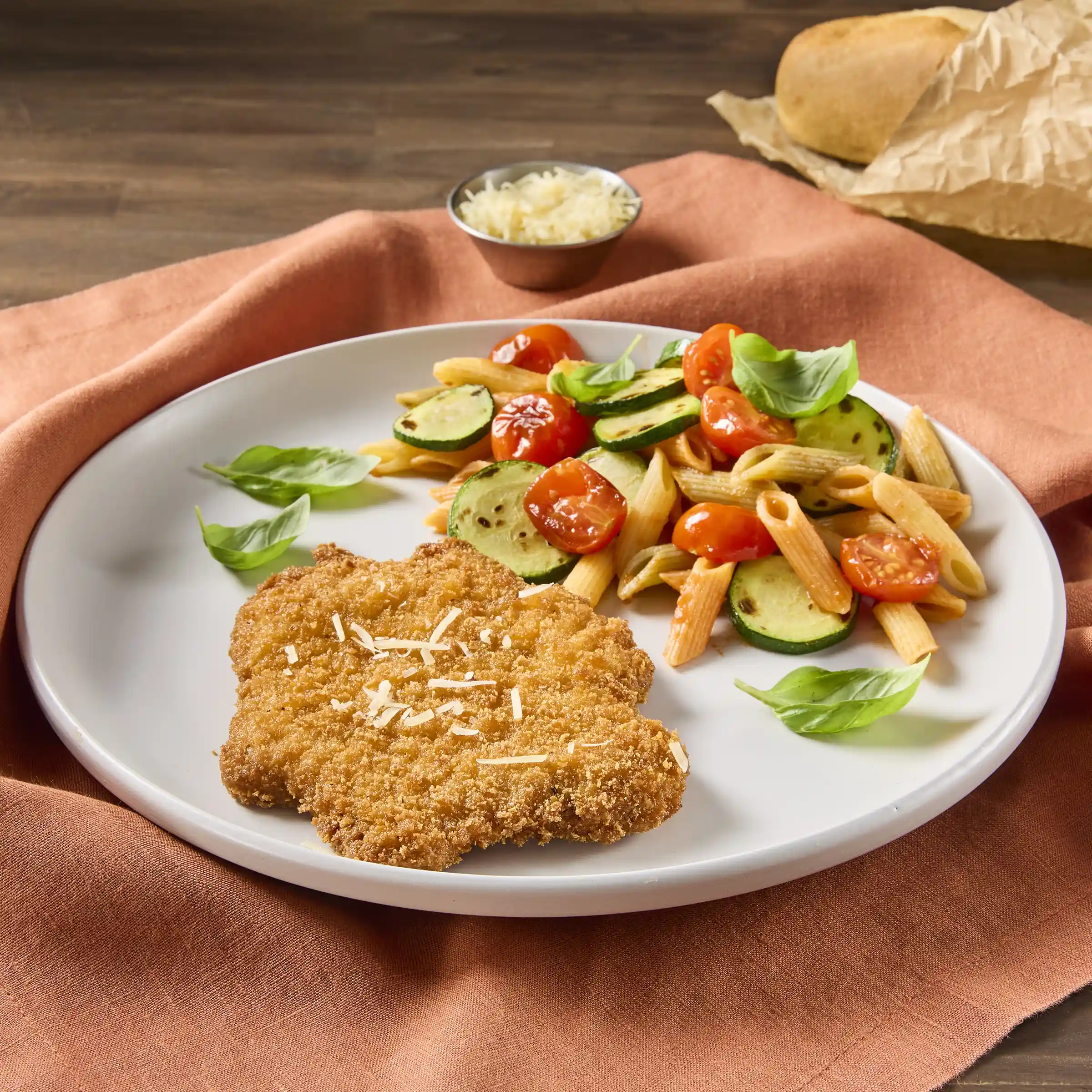 AdvancePierre™ Red Label Fully Cooked Breaded Western Crumb Style Country Fried Beef Patties, 4 oz_image_1