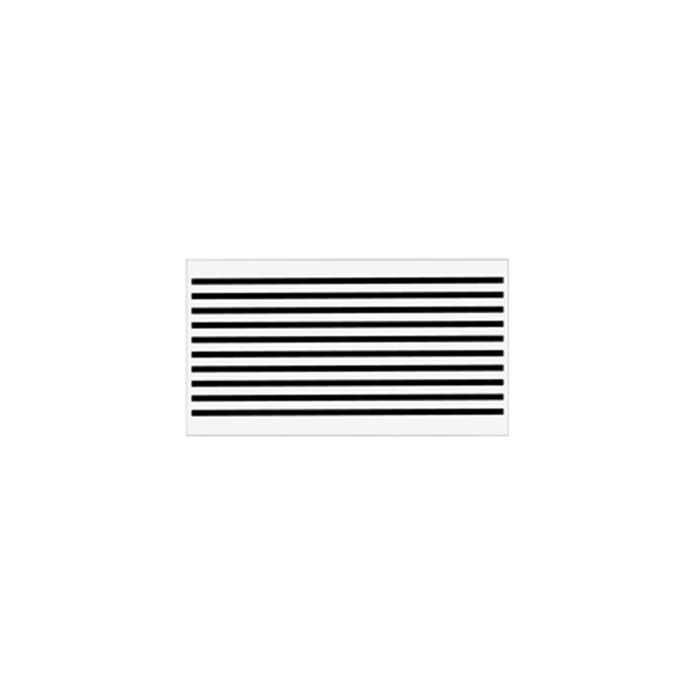 FASCIA | SLOTTED PATTERED HVAC GRILLE, 10X6