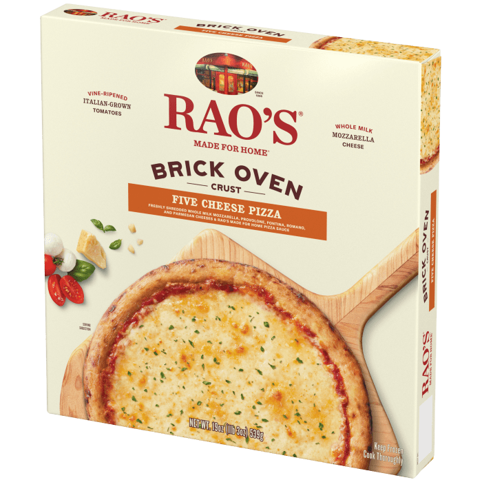 Five Cheese Frozen Pizza, 19 oz - Right angle Image