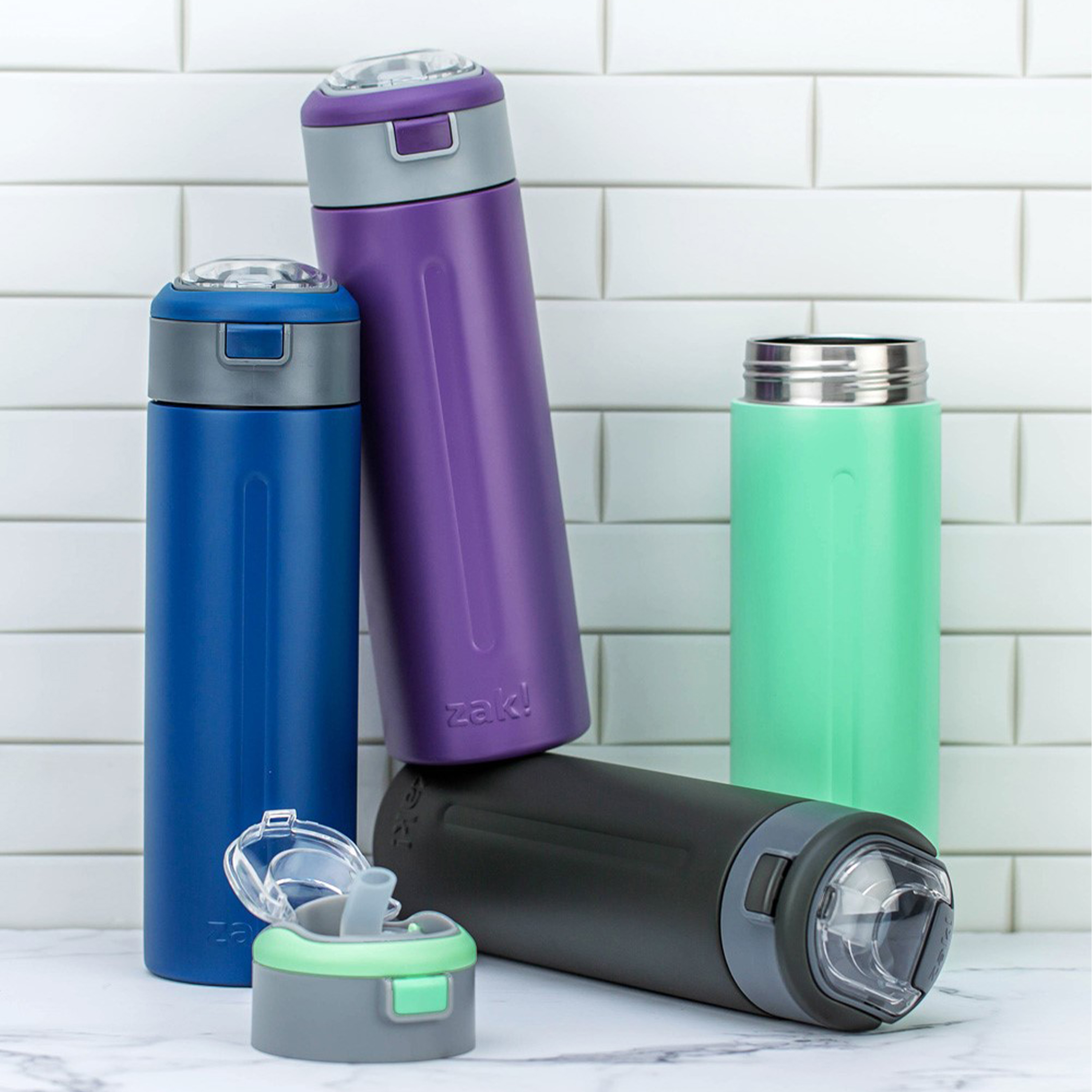 Genesis Vaccum Insulated Stainless Steel Water Bottle, Viola slideshow image 9 Genesis Vaccum Insulated Stainless Steel Water Bottle, Viola slideshow image 9