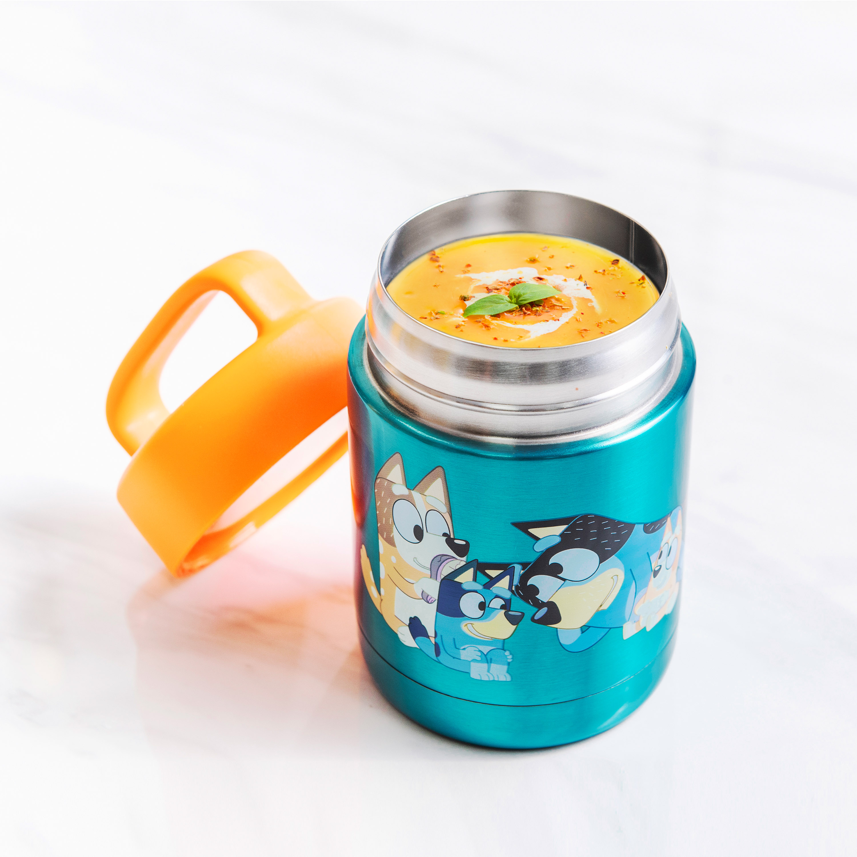 Bluey Reusable Vacuum Insulated Stainless Steel Food Container, Bluey and Friends slideshow image 5