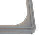 Sixth-size high-temperature silicone pan band in gray