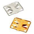 Stamped Adhesive Cable Fastener Copper 2.93 in. W x 2.44 in. D