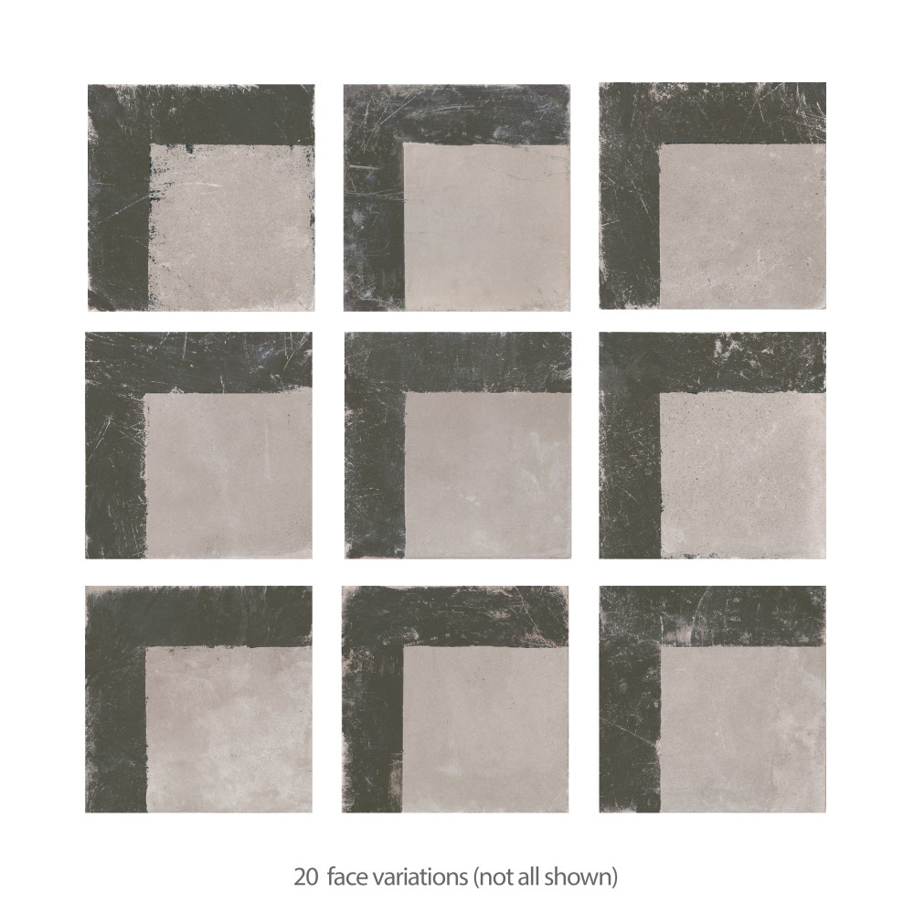 Kings Brush Line 8-3/4 in. x 8-3/4 in. Porcelain Floor and Wall Tile